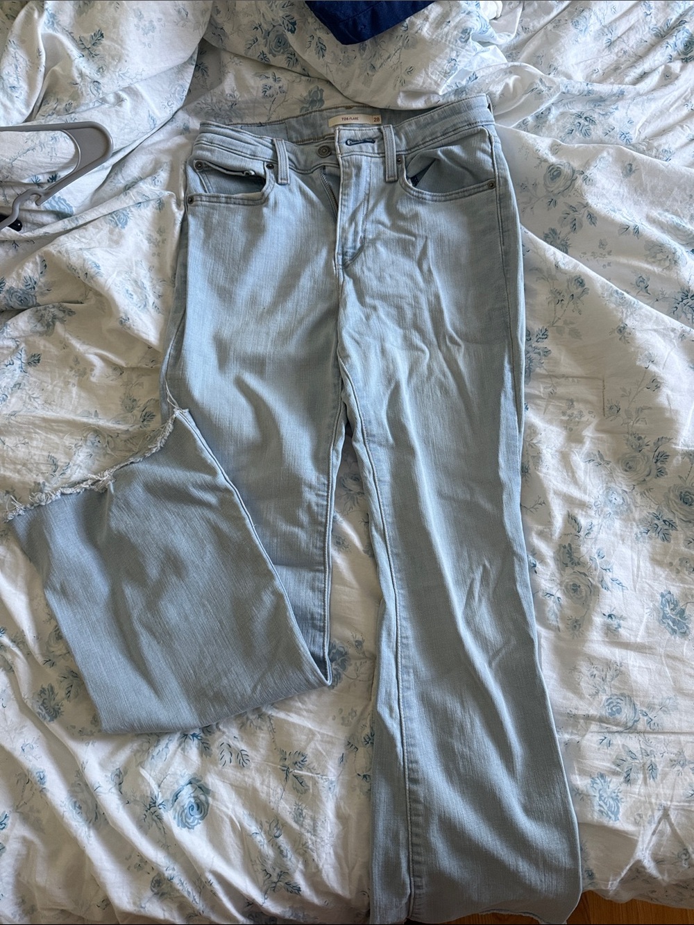 Levi's Light Blue Flare 726 Jeans size 28